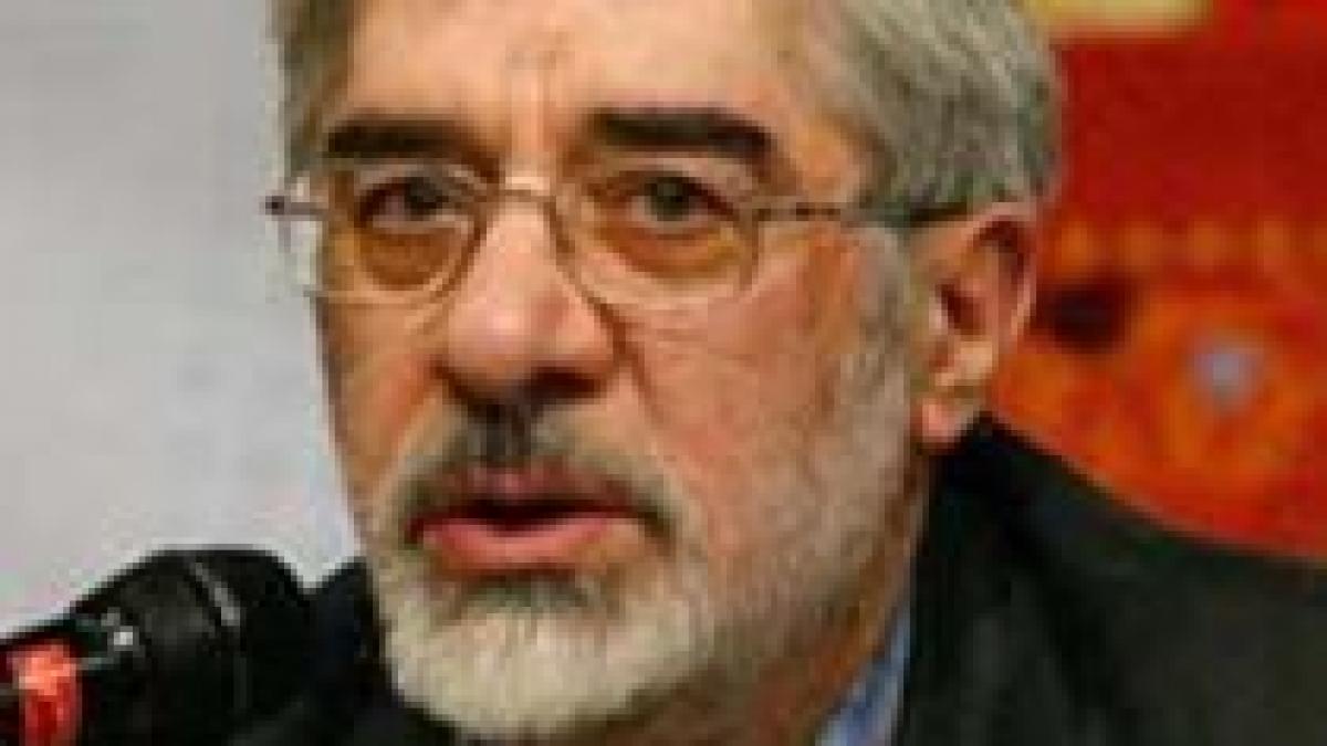 Mir Hossein Moussavi nu este de acord cu înfiinţarea unei comisii pentru renumărarea voturilor