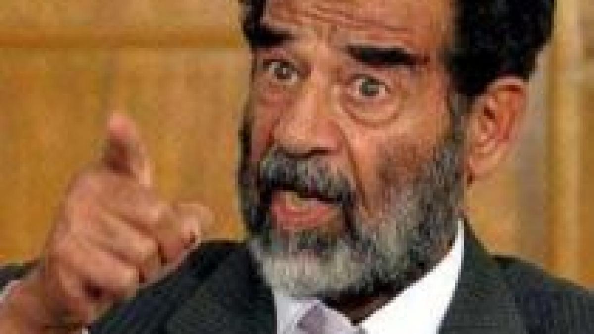 Saddam Hussein se temea de Iran mai mult decât de SUA 
