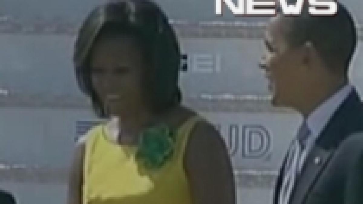 A început summit-ul G8. Barack şi Michelle Obama au ajuns în Italia (VIDEO)