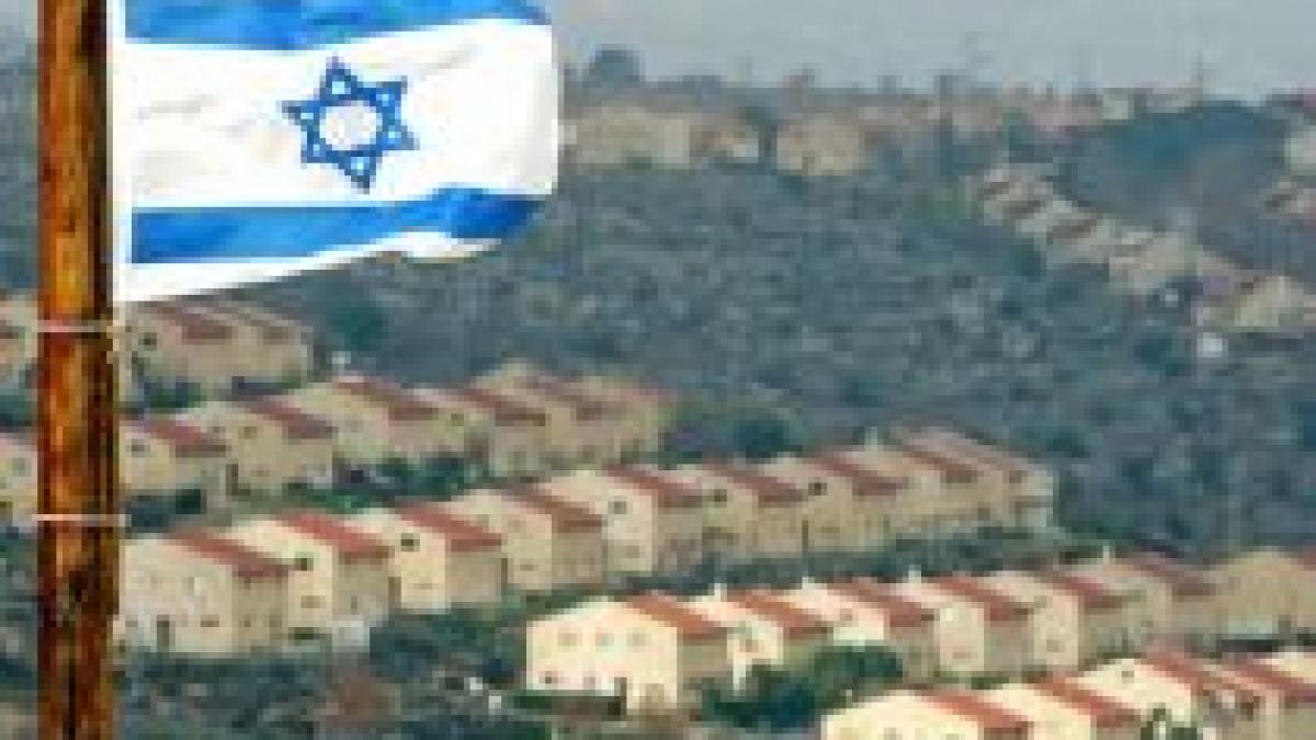 Israel şi SUA ajung la un acord privind colonizările
