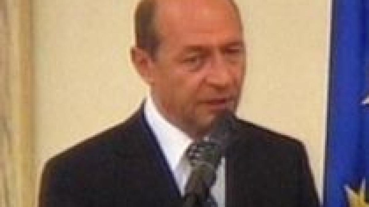 Traian Băsescu acuză trusturile de presă că au executat-o pe Monica Iacob Ridzi (VIDEO)