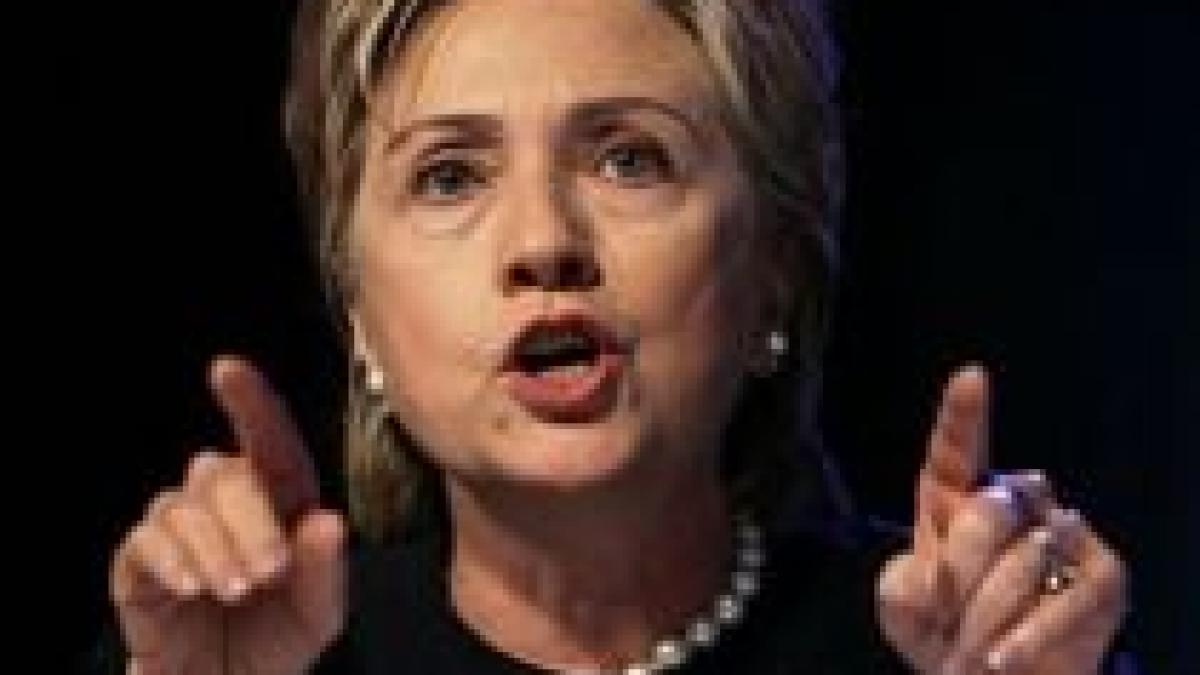 Hillary Clinton: Organizatorii atentatelor de 11 septembrie sunt în Pakistan
