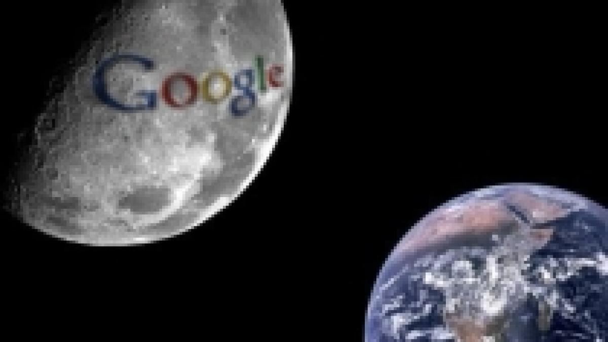 În vizită pe Lună, cu Google Earth. A fost lansată aplicaţia care permite explorarea Lunii