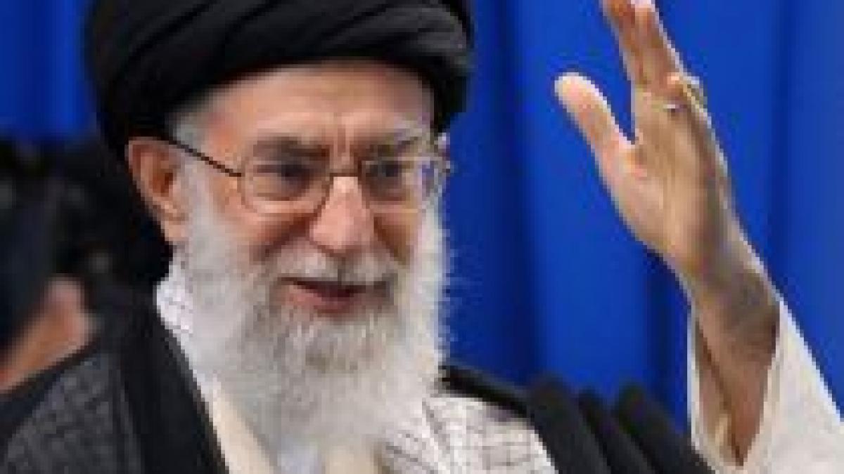 Liderul suprem iranian avertizează politicienii să nu cedeze comploturilor occidentale
