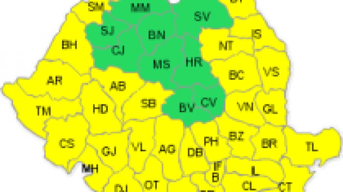 Cod Galben de caniculă, în 32 de judeţe şi în Capitală. Vezi prognoza meteo
