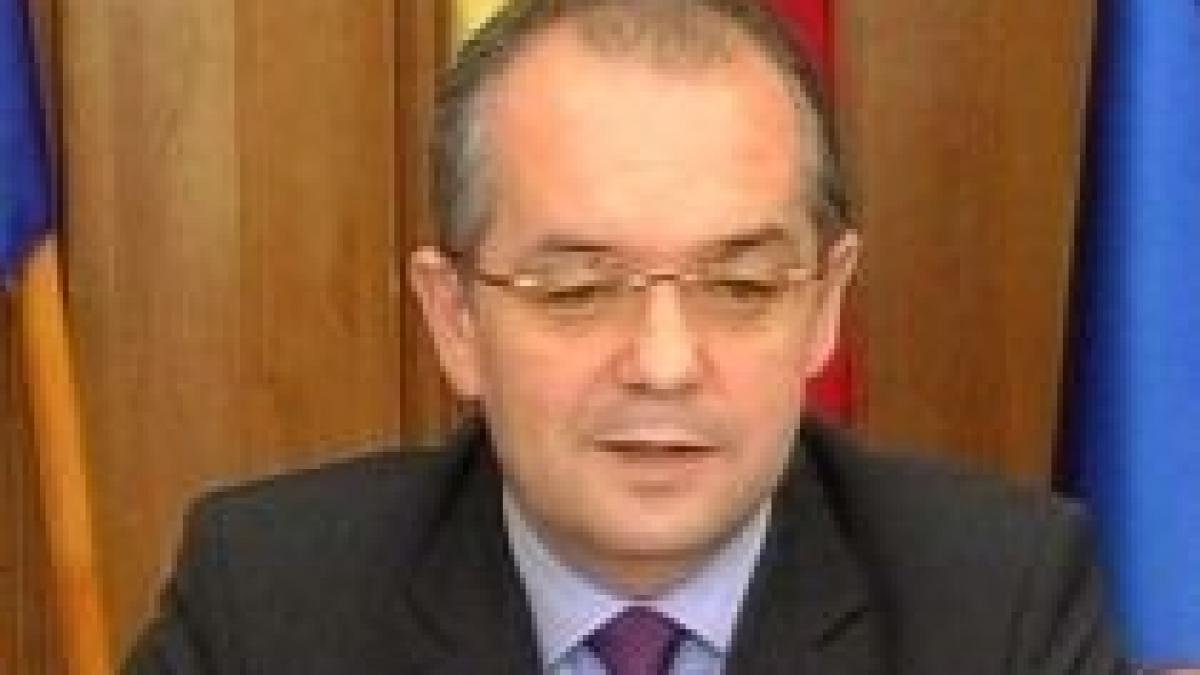 Emil Boc: PSD să se decidă dacă sunt solidari cu coaliţia sau au trecut în opoziţie