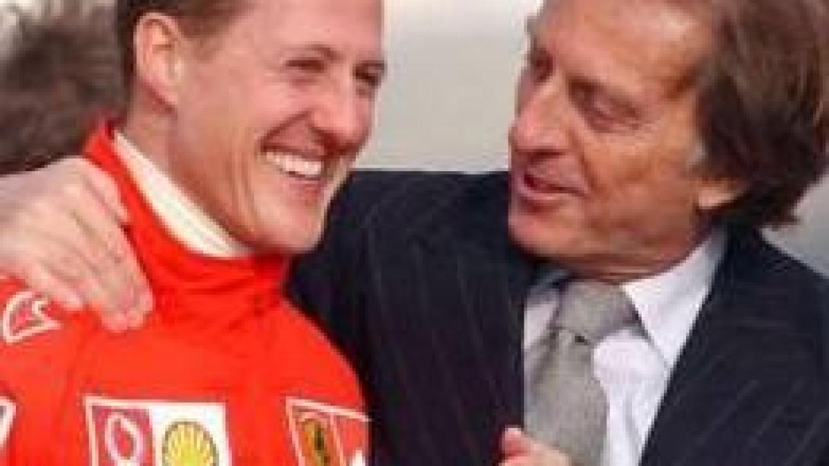 Luca di Montezemolo se gândea de mai mult timp la revenirea lui Schumacher în Formula 1