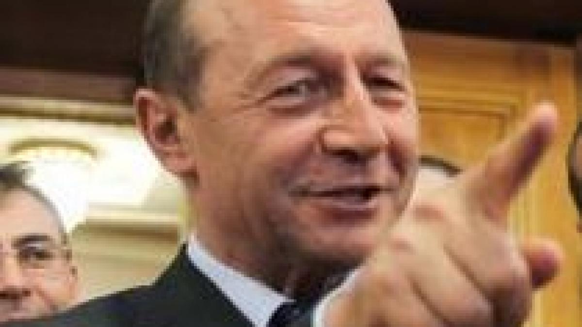 Traian Băsescu, independent la alegerile prezidenţiale - un scenariu din ce în ce mai vehiculat