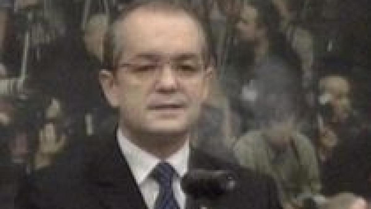 Boc: De la 1 ianuarie, impozitul forfetar va fi restrâns la anumite domenii sau activităţi