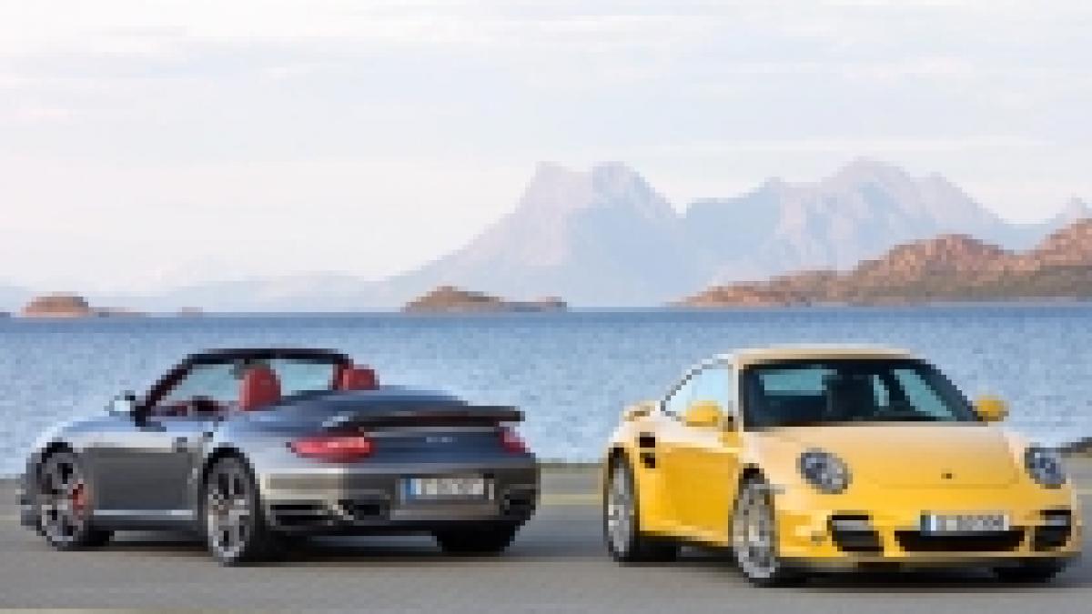 Noul Porsche 911 Turbo va fi prezentat în premieră la Frankfurt (FOTO)