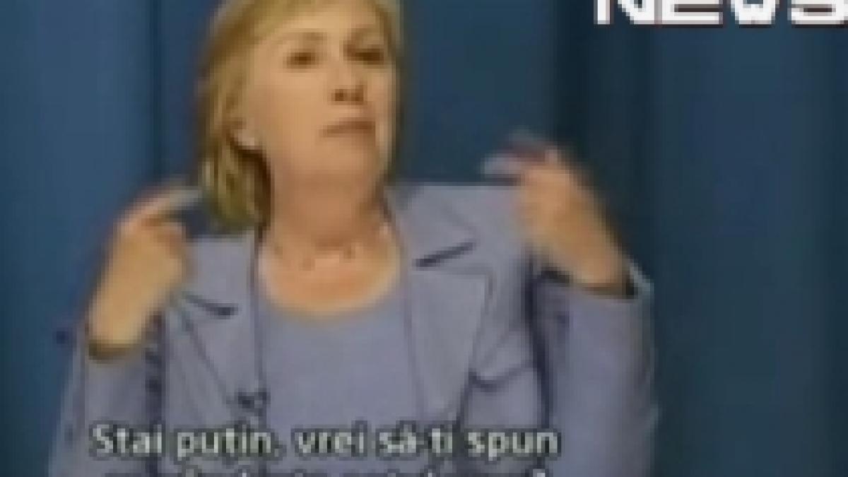 Hillary Clinton cedează nervos în Congo (VIDEO)