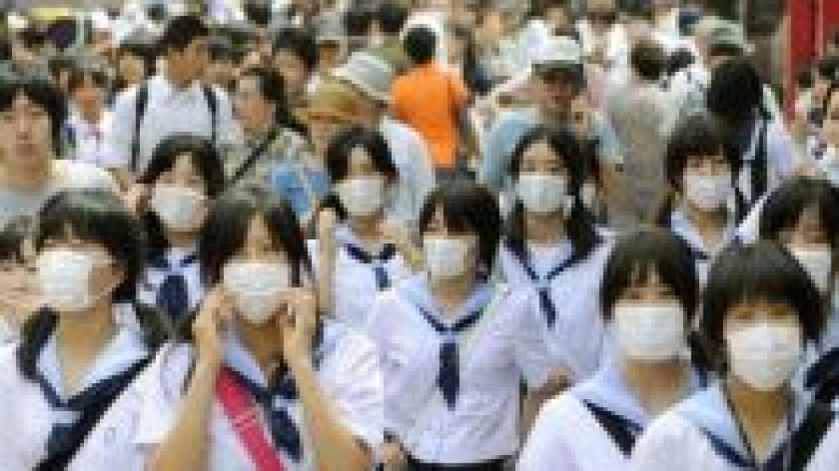 Primele decese din cauza gripei A H1N1 în Japonia şi Coreea de Sud