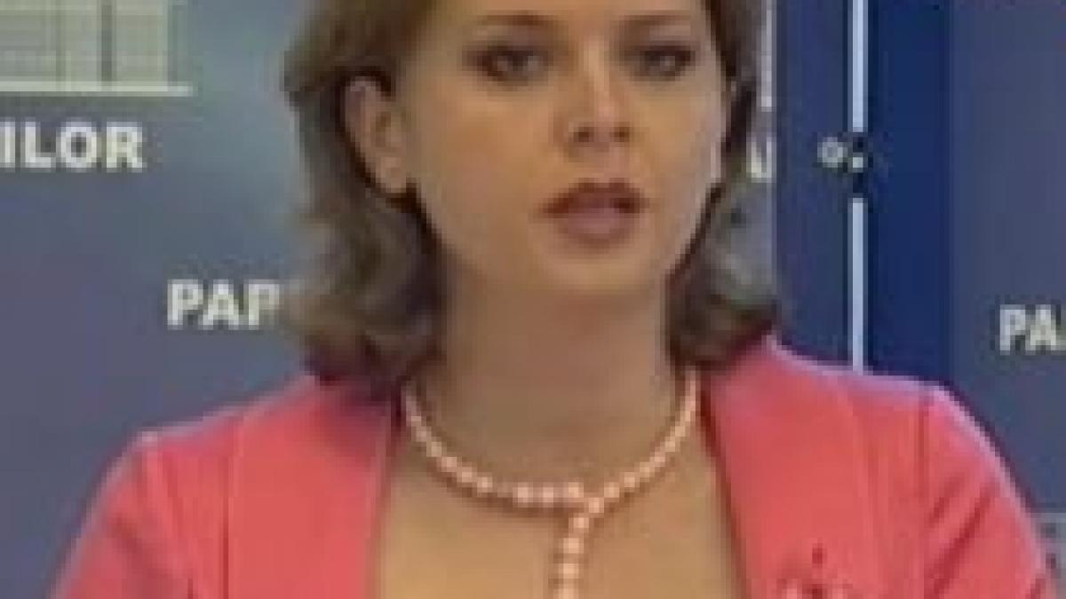 Roberta Anastase va cere suspendarea activităţii comisiei de anchetă în cazul Udrea (VIDEO)