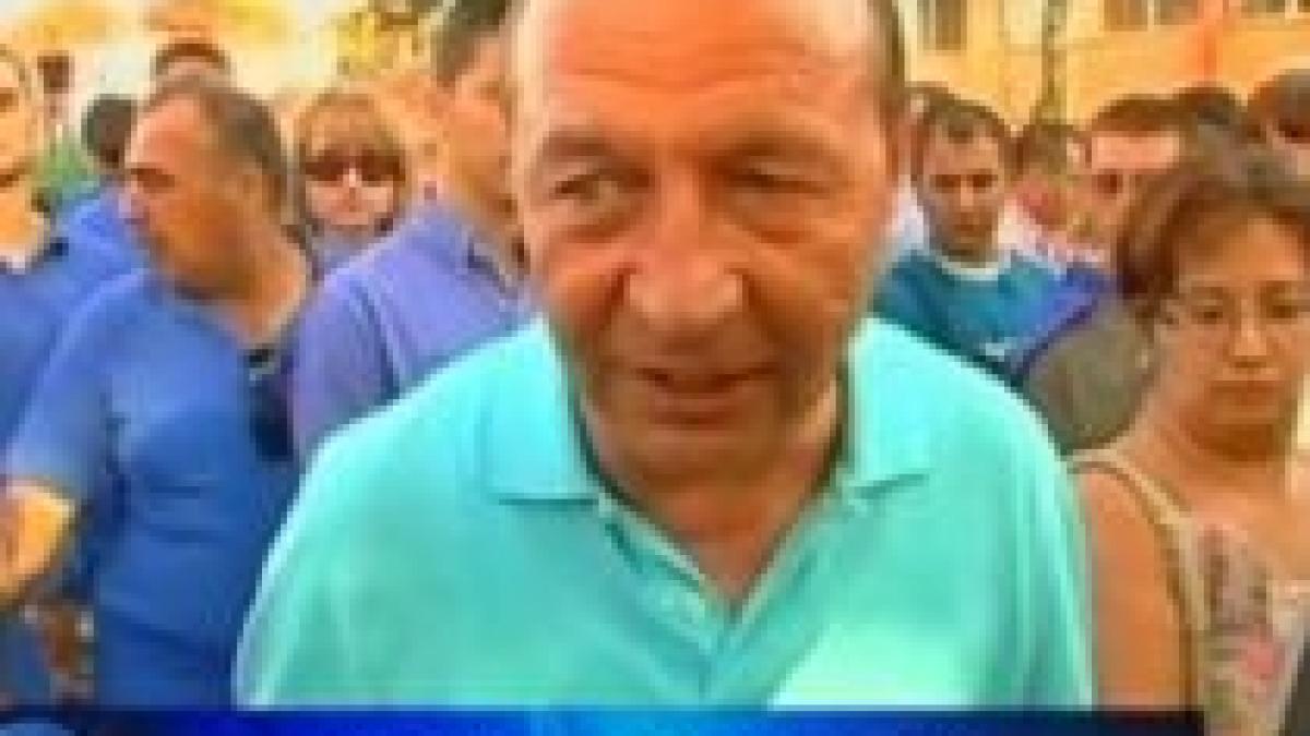 Băsescu: Fratele meu a semnat pentru o firmă şi a fost înregistrat în alta (VIDEO)