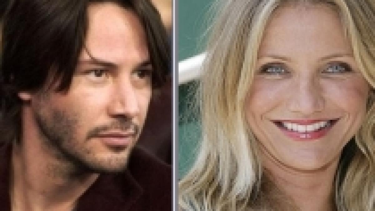 Cameron Diaz şi Keanu Reeves, nouă poveste de dragoste la Hollywood?