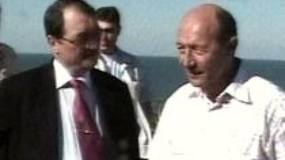 Traian Băsescu regretă că fratele său e acţionar al unei firme de tehnică militară (VIDEO)