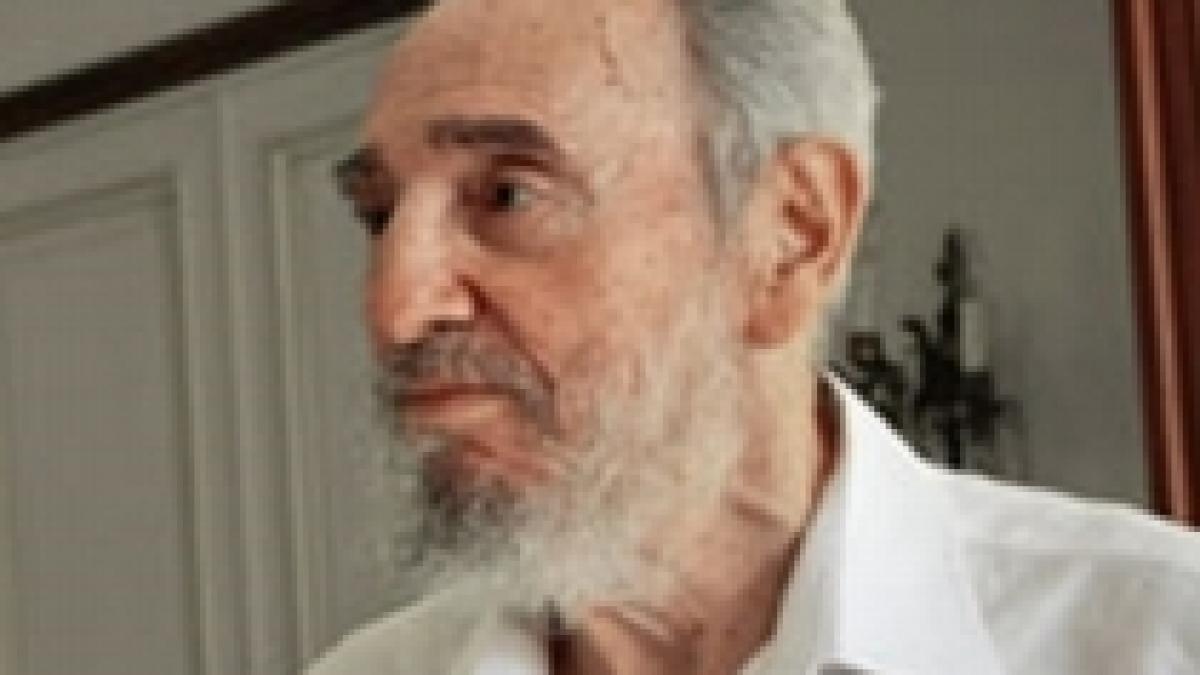 Fidel Castro, prima apariţie publică din ultimii trei ani (FOTO)