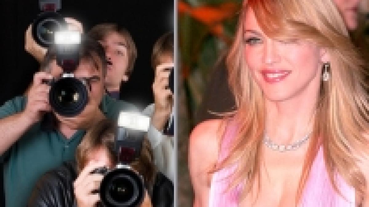 Paparazzii români, cu "tunurile" pe Madonna. Primele fotografii cu regina muzicii pop la Bucureşti