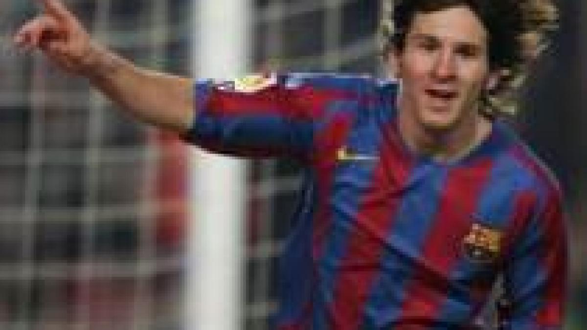 Lionel Messi, de la Barcelona, fotbalistul sezonului 2008/2009 în ancheta UEFA