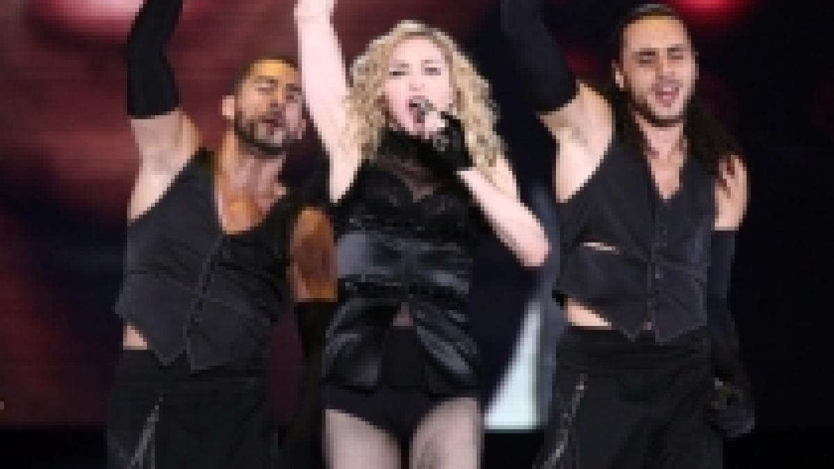 Madonna, în formă de zile mari. Cele mai reuşite imagini de la concertul reginei pop (FOTO)