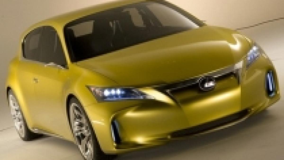 Lexus LF-Ch - primele imagini oficiale ale conceptului care va fi prezentat la Frankfurt (FOTO)