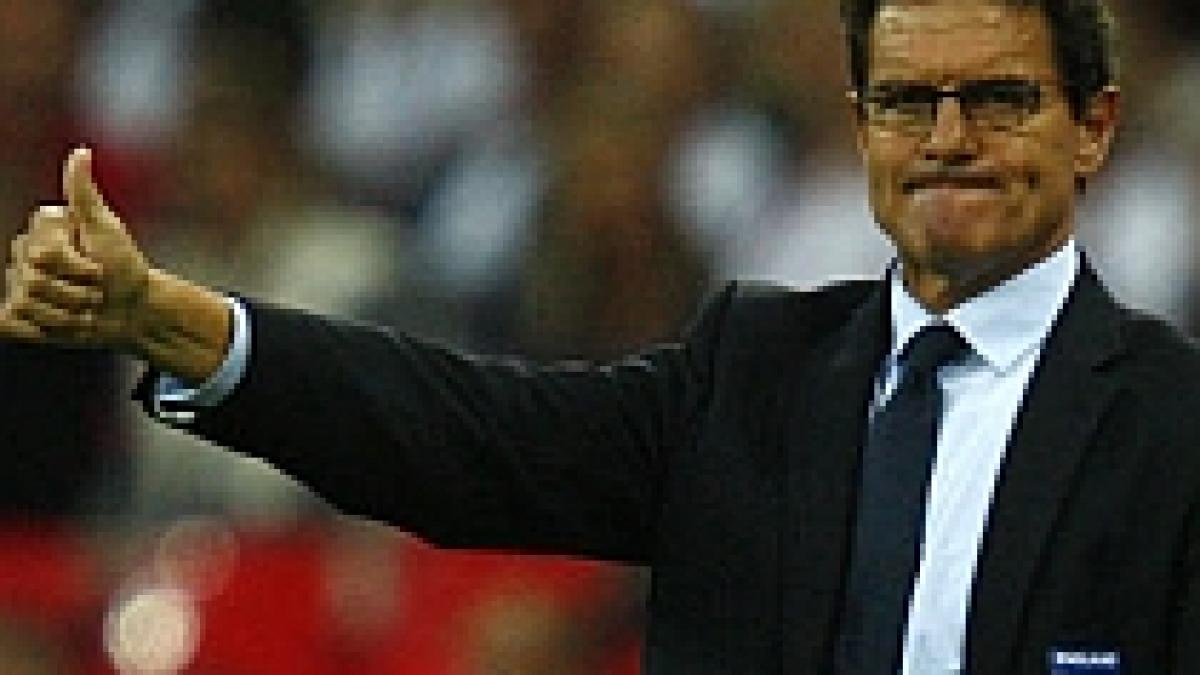 Fabio Capello: Anglia poate fi ?stăpâna? lumii 
