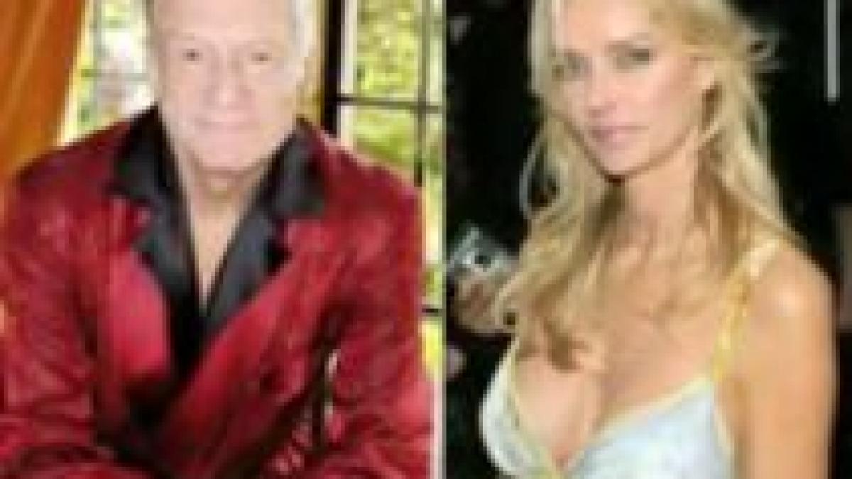 Hugh Hefner vrea să divorţeze de Kimberley Conrad, după 11 ani în care au stat despărţiţi (VIDEO)