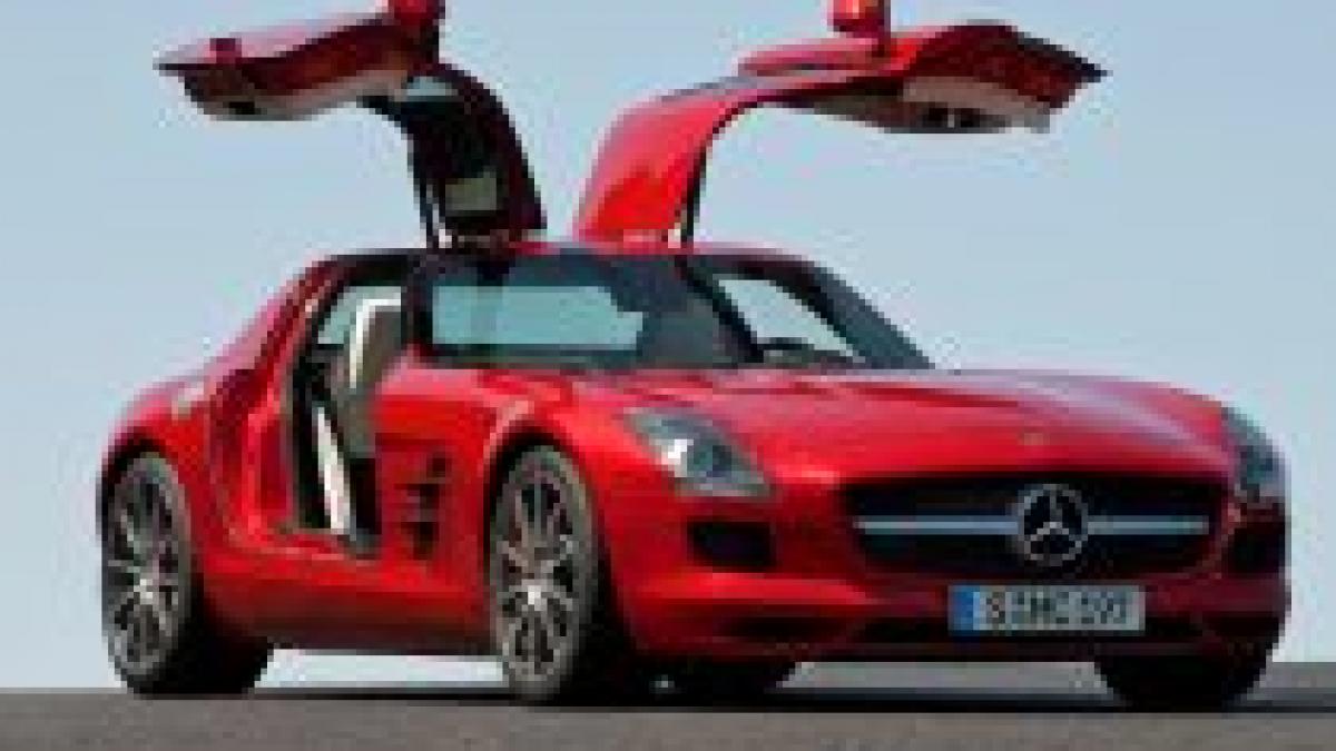 Mercedes-Benz SLS AMG, noul ?Gullwing? al producătorului german (FOTO)