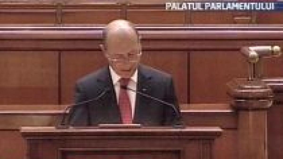 Băsescu face radiografia propriului mandat: Am făcut şi greşeli, dar nu am făcut compromisuri (VIDEO)