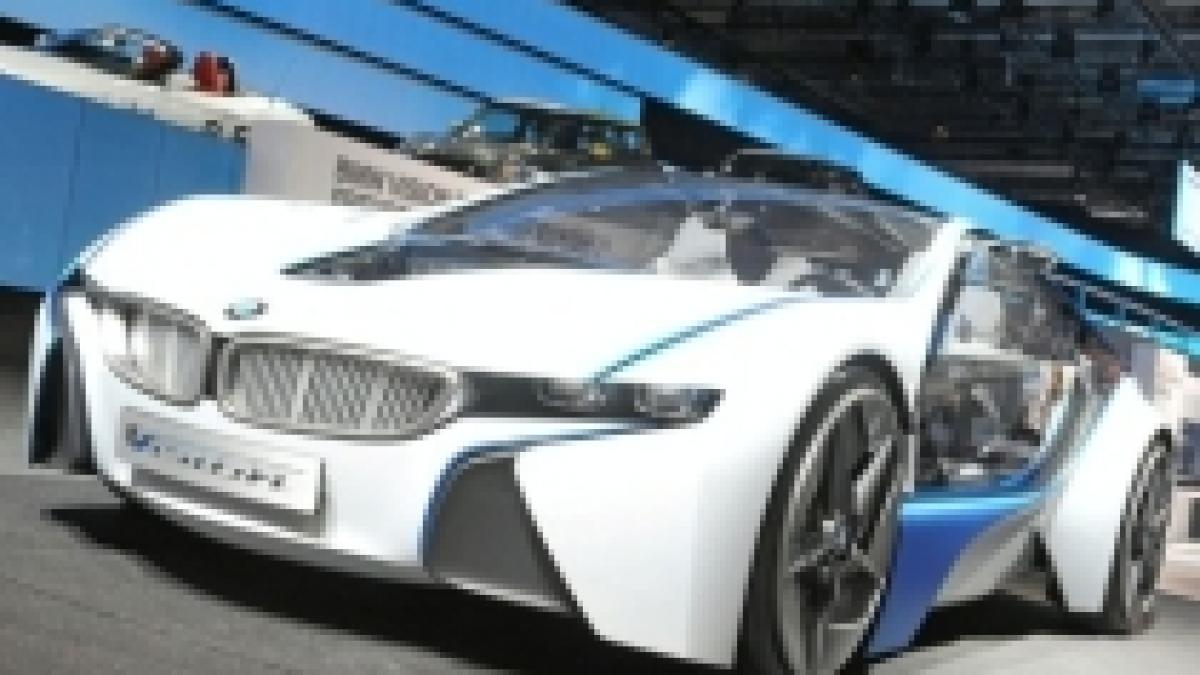 BMW Vision EfficientDynamics, un superconcept hibrid prezentat la Frankfurt (FOTO)