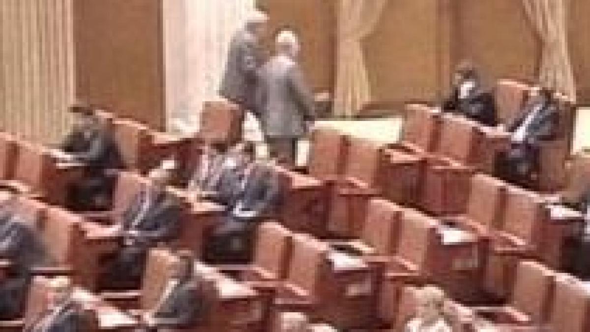 PNL şi UDMR depun prima moţiune de cenzură a Cabinetului Boc
