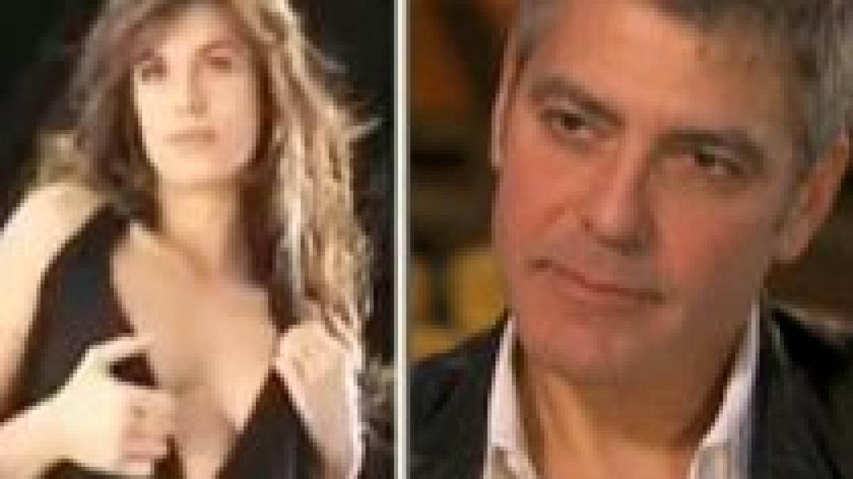 George Clooney s-ar putea însura cu Elisabetta Canalis până la Crăciun