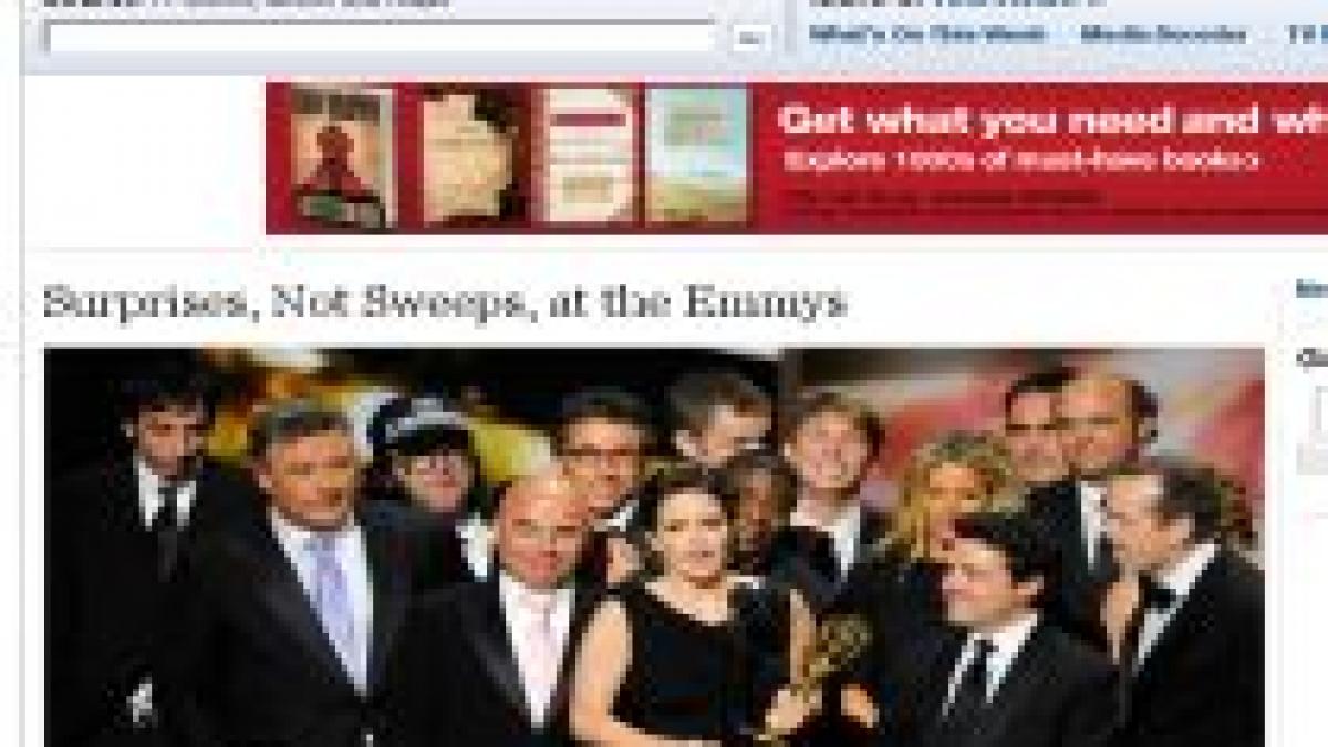 Mad Men şi 30 Rock, câştigătorii ediţiei din 2009 a premiilor Emmy