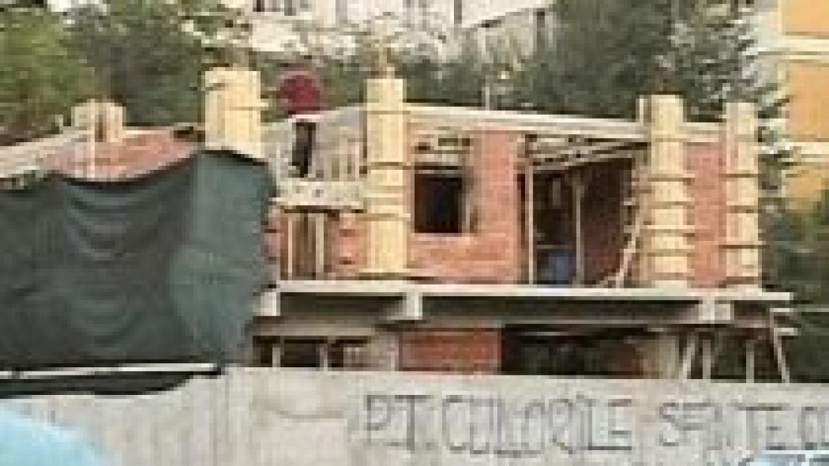 Vilă construită pe terenul unei şcoli din Capitală (VIDEO)