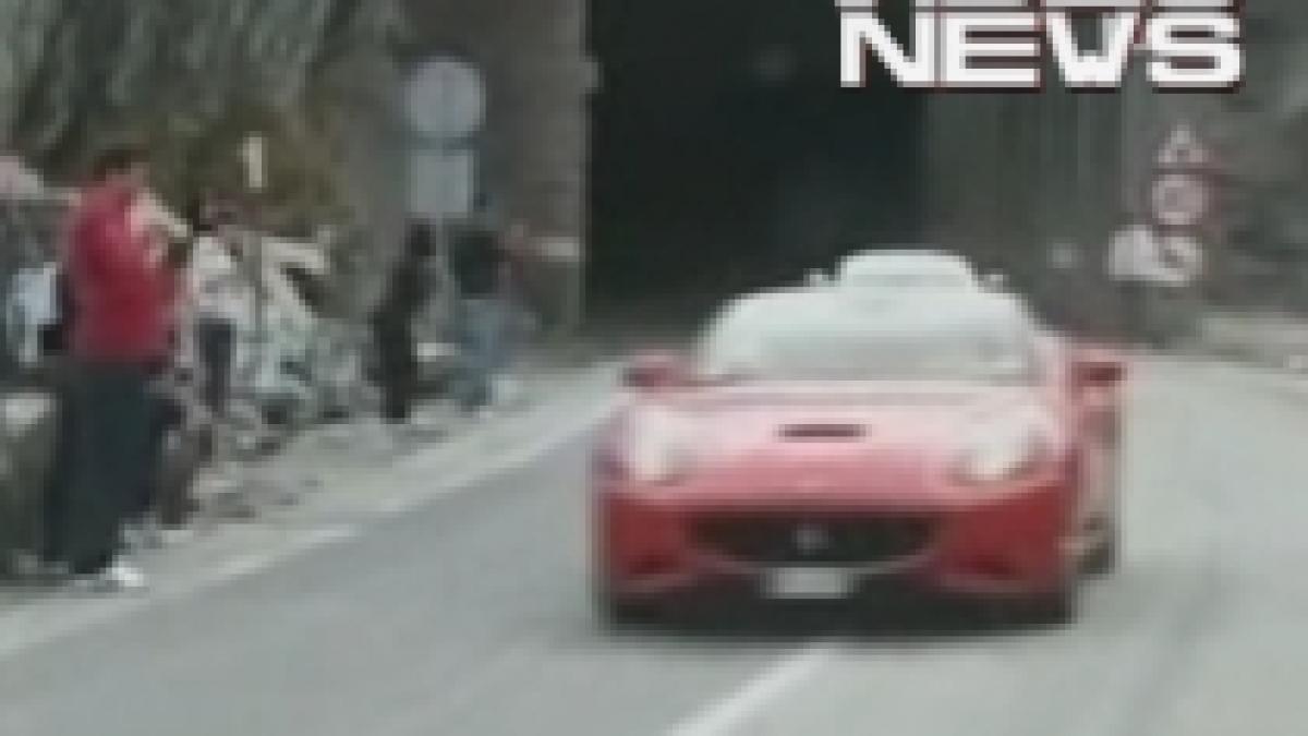 Mii de cai putere, pe Transfăgărăşan. Noi imagini de la filmările Top Gear (VIDEO)