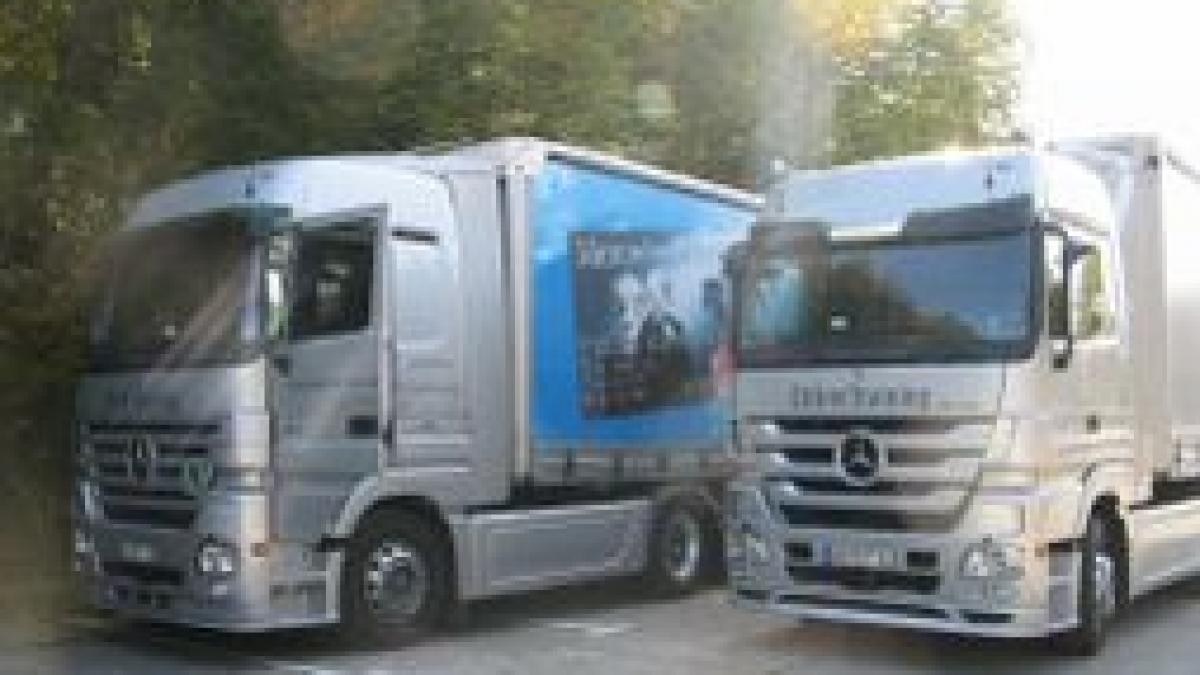 Mercedes-Benz Driver's Training Road Show, în România. Cum se poate conduce Eco un camion (FOTO)