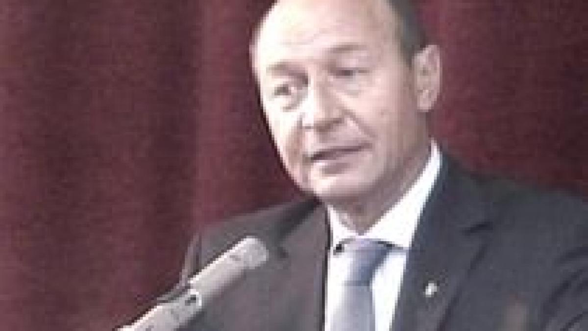 Traian Băsescu: Nici eu, nici Guvernul, nu ne-am propus să scoatem ţara din criză (VIDEO)