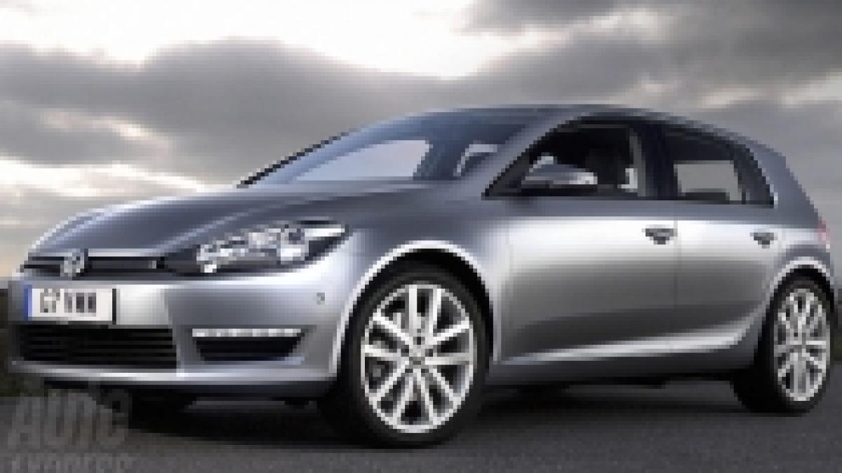 Volkswagen Golf VII, în noi imagini pe internet (FOTO)