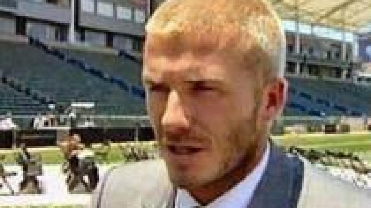 David Beckham, pe primul loc în topul bogătaşilor din fotbalul englez