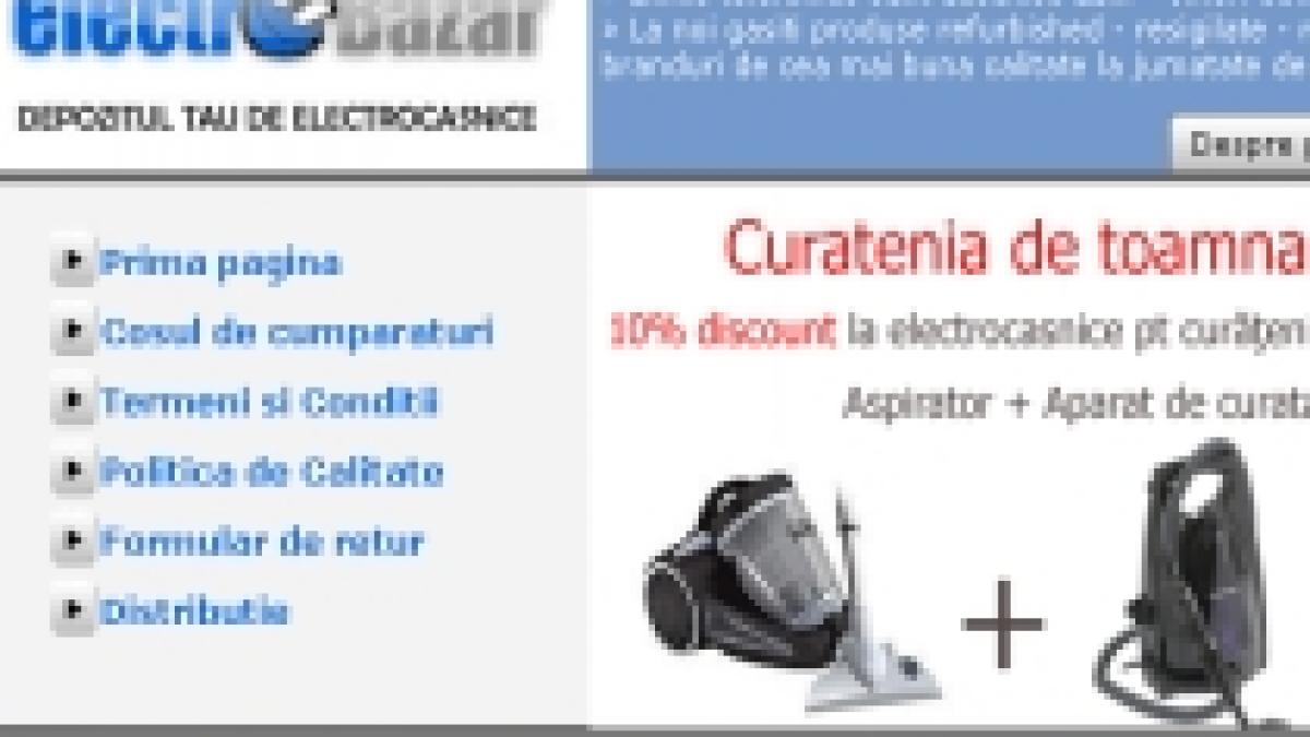 Ofertă de toamna la www.electrobazar.ro. Cafetiera vine cu un super cadou: un aspirator vertical performant!