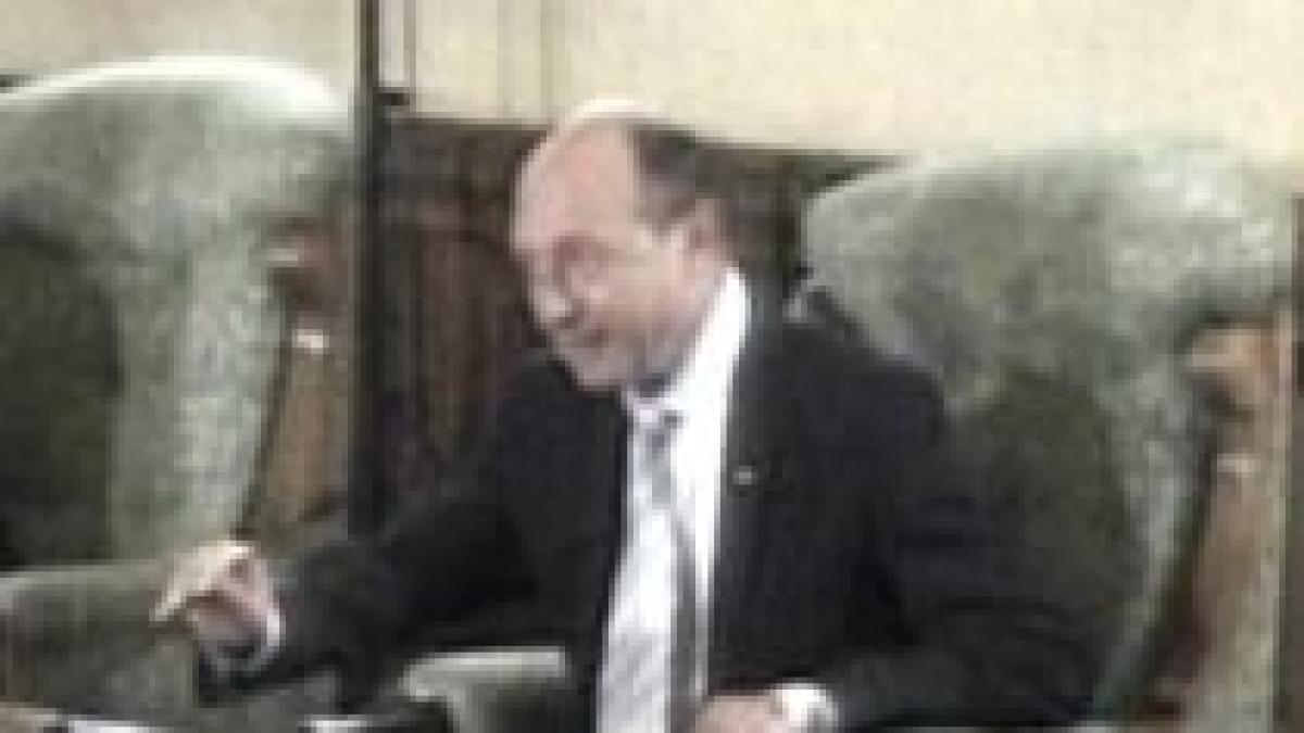 Traian Băsescu se întâlneşte la Cotroceni cu ambasadorii statelor UE