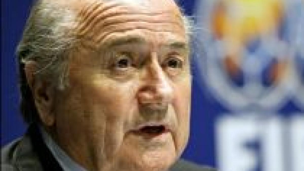 Blatter dezvăluie: Rusia are mari şanse să organizeze Cupa Mondială în 2018 sau 2022