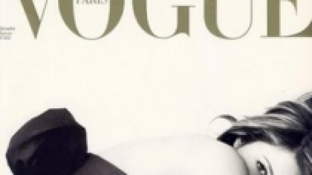 Rasism în Vogue? Modele vopsite în negru, în ultimul număr al revistei (FOTO)