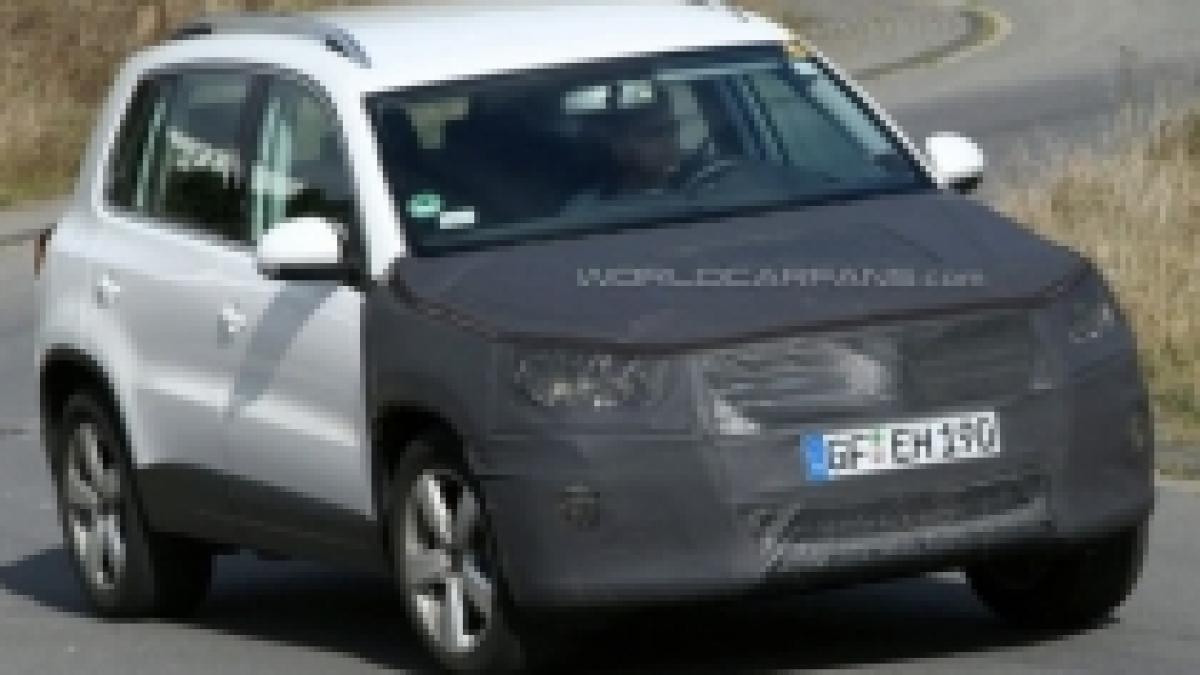 Volkswagen Tiguan facelift, surprins în imagini spion (FOTO)