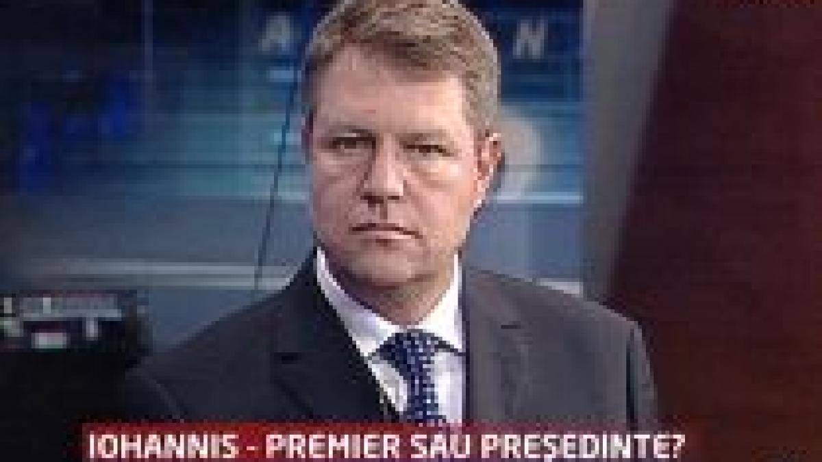 Sinteza Zilei: Klaus Iohannis, premier sau preşedinte?