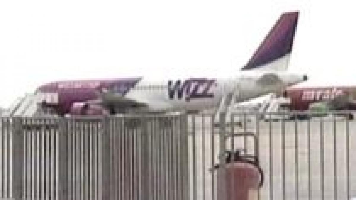 O aeronavă Wizz Air care efectua cursa Dortmund - Bucureşti a aterizat pe aeroportul din Budapesta