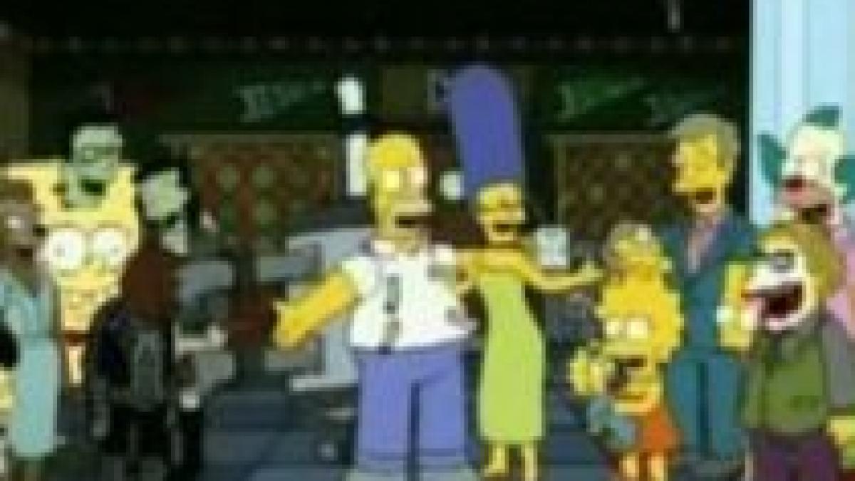 Serialul de desene animate "The Simpsons" a împlinit 20 de ani (VIDEO)