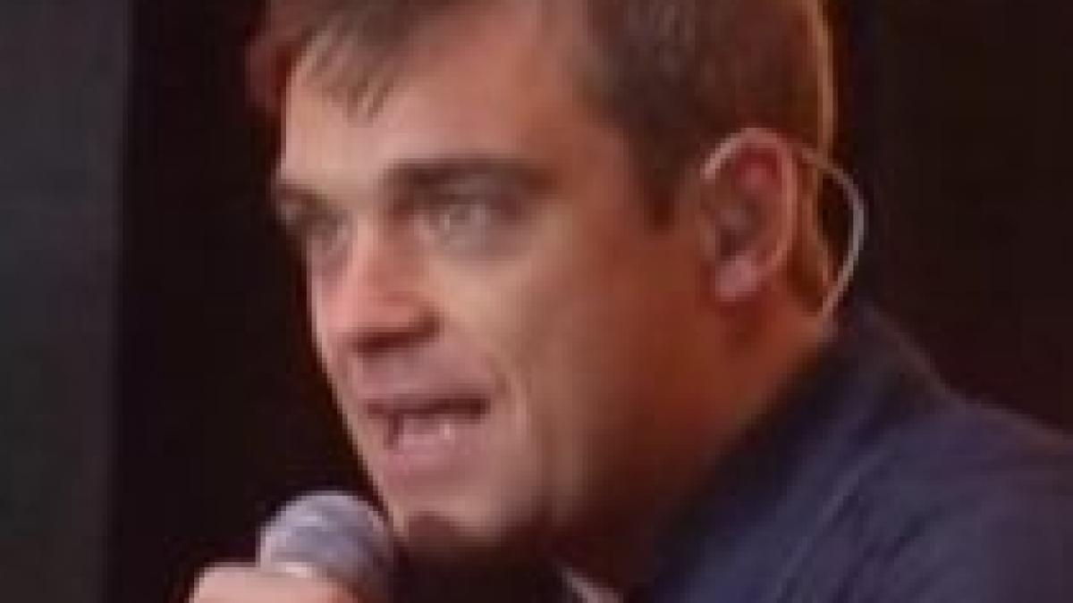 Robbie Williams, concert gratuit în Berlin (VIDEO)