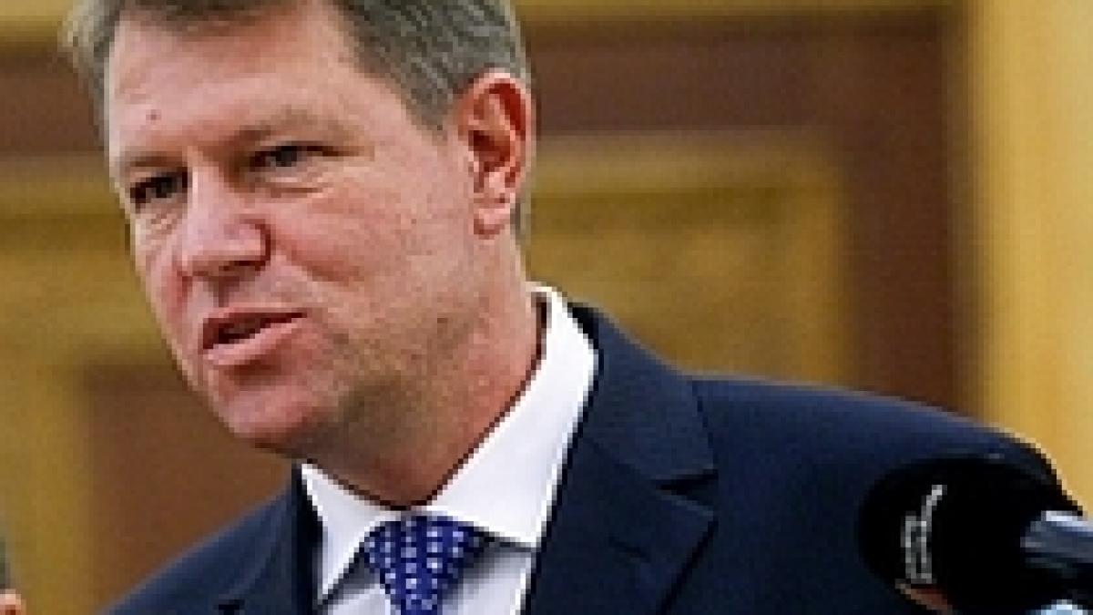 Iohannis: Întreg demersul legat de Guvernul Croitoru este o pierdere de timp
