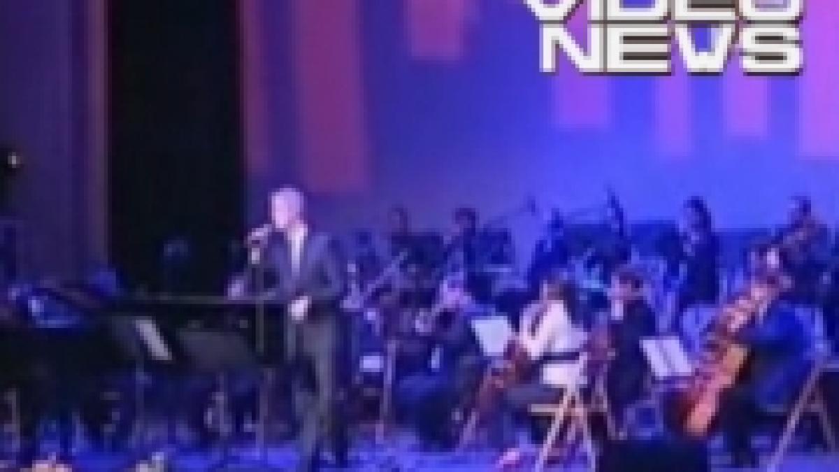 Tenorul italian Alessandro Safina, în concert la Sala Palatului (VIDEO)